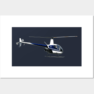 Robinson R22 Posters and Art